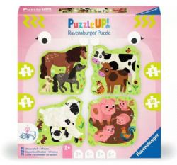 RAVENSBURGER CASSE-TÊTE 4-6-8-10 PIÈCES PROGRESSIF - ANIMAUX DE LA FERME #12004001